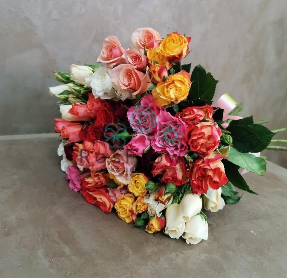 Букет цветов из: Розы в Заворонежском