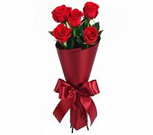 Букет 5 Красных роз Эдлесс Лав #REPLACE_PRED# Заворонежском