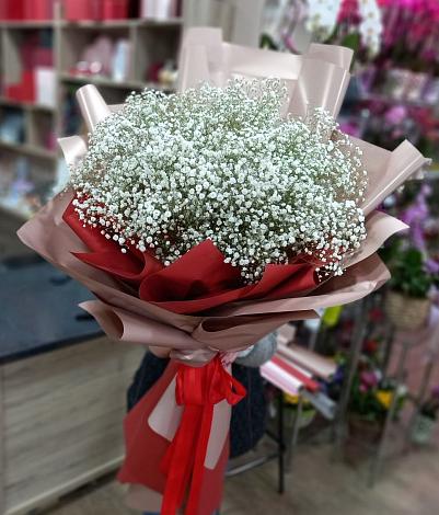 Букет цветов из: Гипсофила в Заворонежском