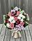 Букет цветов из: Альстромерии, Гвоздики, Розы и Хризантемы в Заворонежском