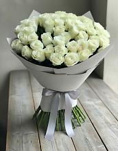 Букет 35 Белых роз в Заворонежском