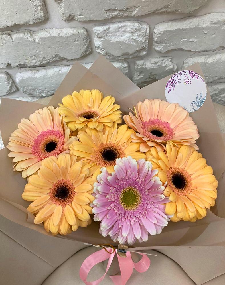 Букет цветов из: Герберы в Заворонежском