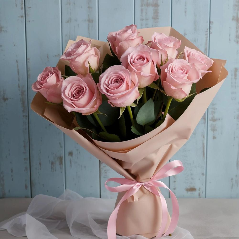 Букет цветов из: Розы в Заворонежском