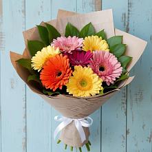 Букет цветов из:  Герберы #REPLACE_PRED# Заворонежском