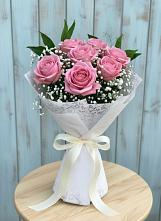 Букет цветов из:  Розы в Заворонежском