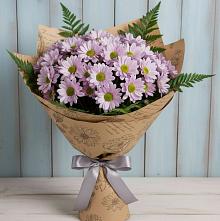 Букет цветов из:  Хризантемы #REPLACE_PRED# Заворонежском