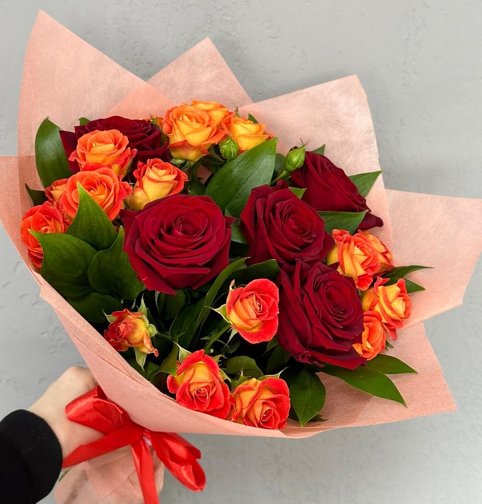 Букет Любовь и восторг в Заворонежском