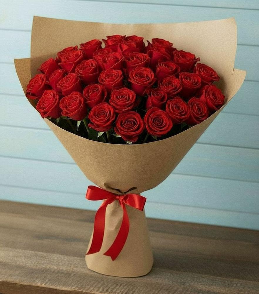 Букет Красные розы Милано в Заворонежском