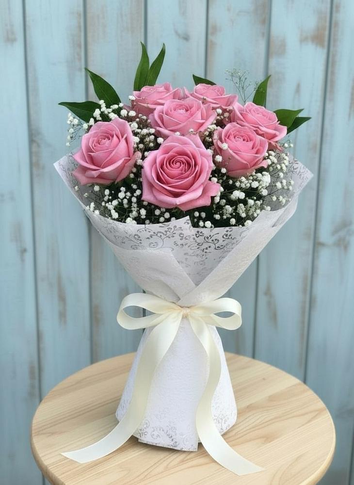 Букет цветов из: Розы в Заворонежском