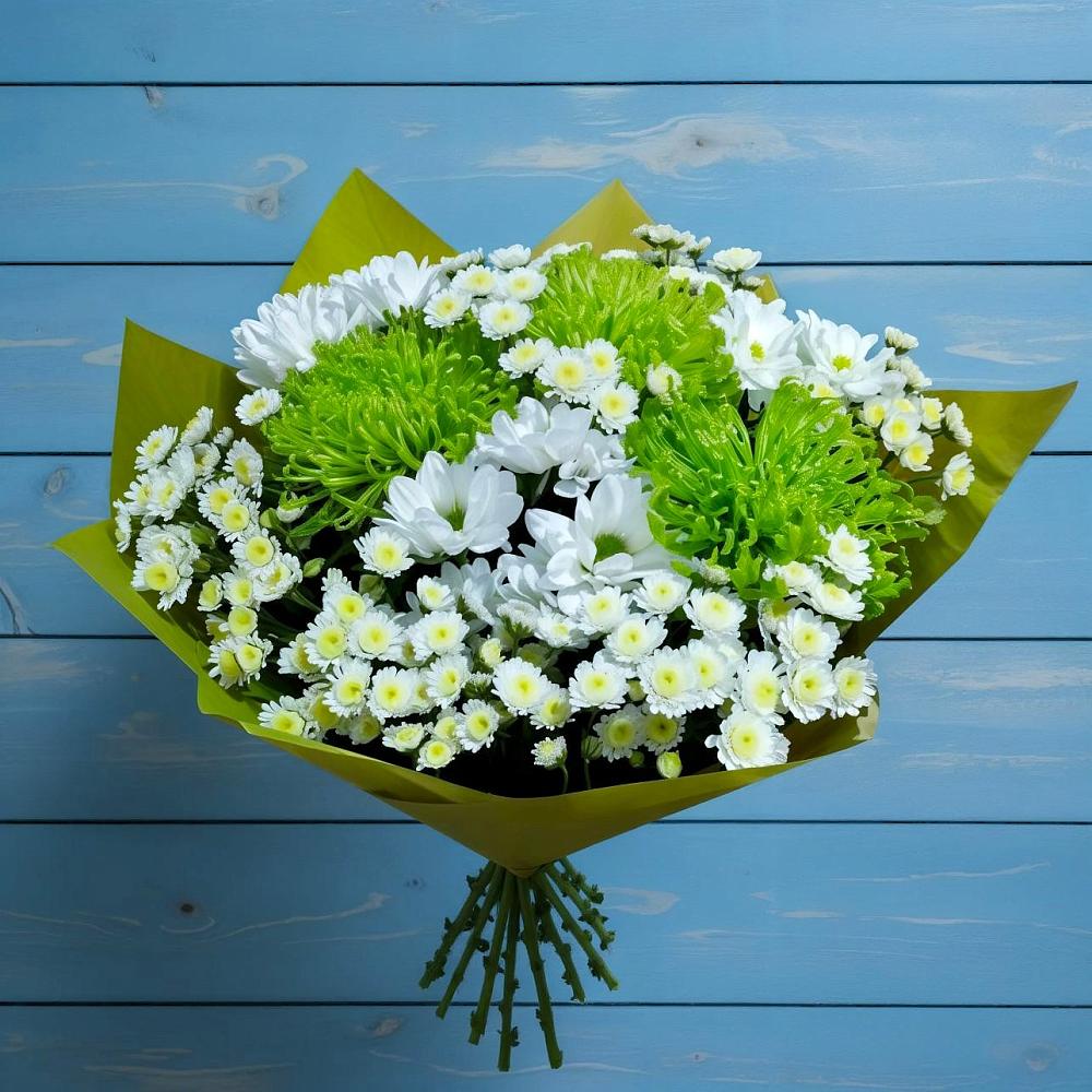 Букет цветов из: Хризантемы в Заворонежском
