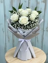 Букет цветов из:  Розы в Заворонежском