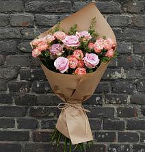Букет цветов из:  Розы в Заворонежском
