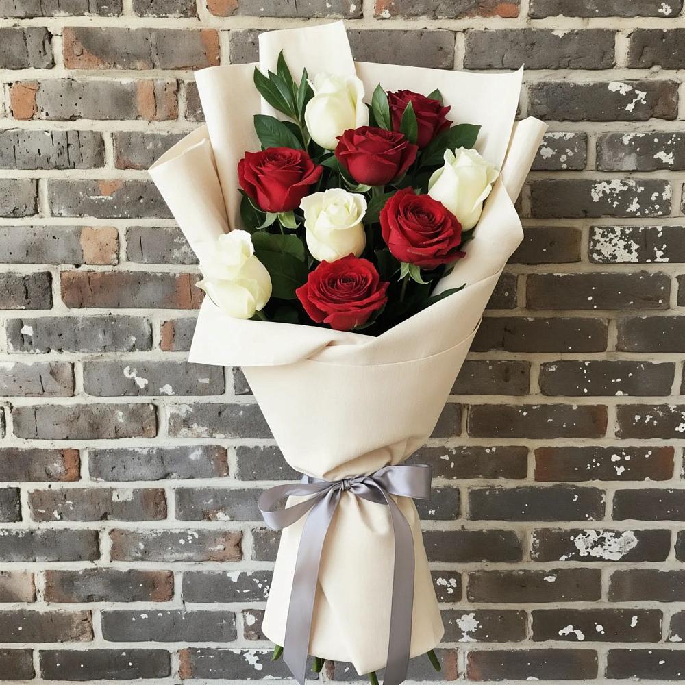 Букет цветов из: Розы в Заворонежском