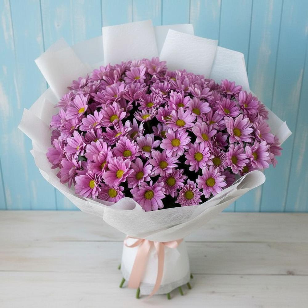 Букет цветов из: Хризантемы в Заворонежском