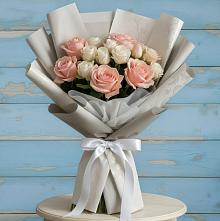 Букет цветов из:  Розы #REPLACE_PRED# Заворонежском