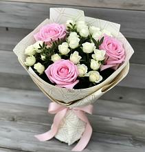 Букет цветов из:  Розы в Заворонежском