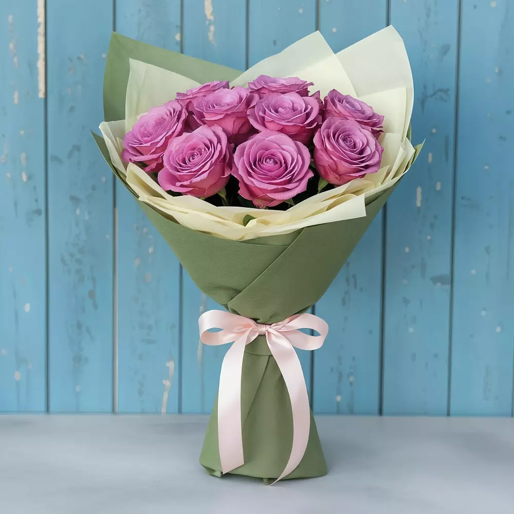 Букет Розы Фёрст Леди в Заворонежском