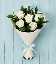 Букет цветов из:  Розы в Заворонежском
