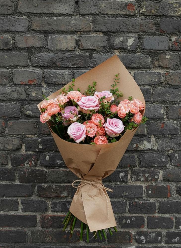 Букет цветов из: Розы в Заворонежском