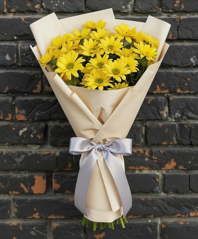 Букет цветов из: Хризантемы в Заворонежском