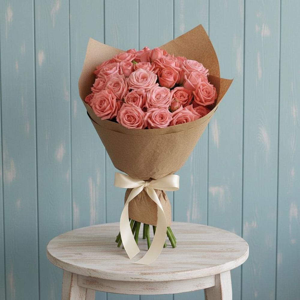 Букет цветов из: Розы в Заворонежском