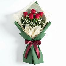 Букет цветов из:  Розы в Заворонежском