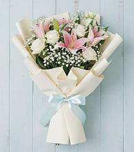 Букет цветов из:  Лилии в Заворонежском