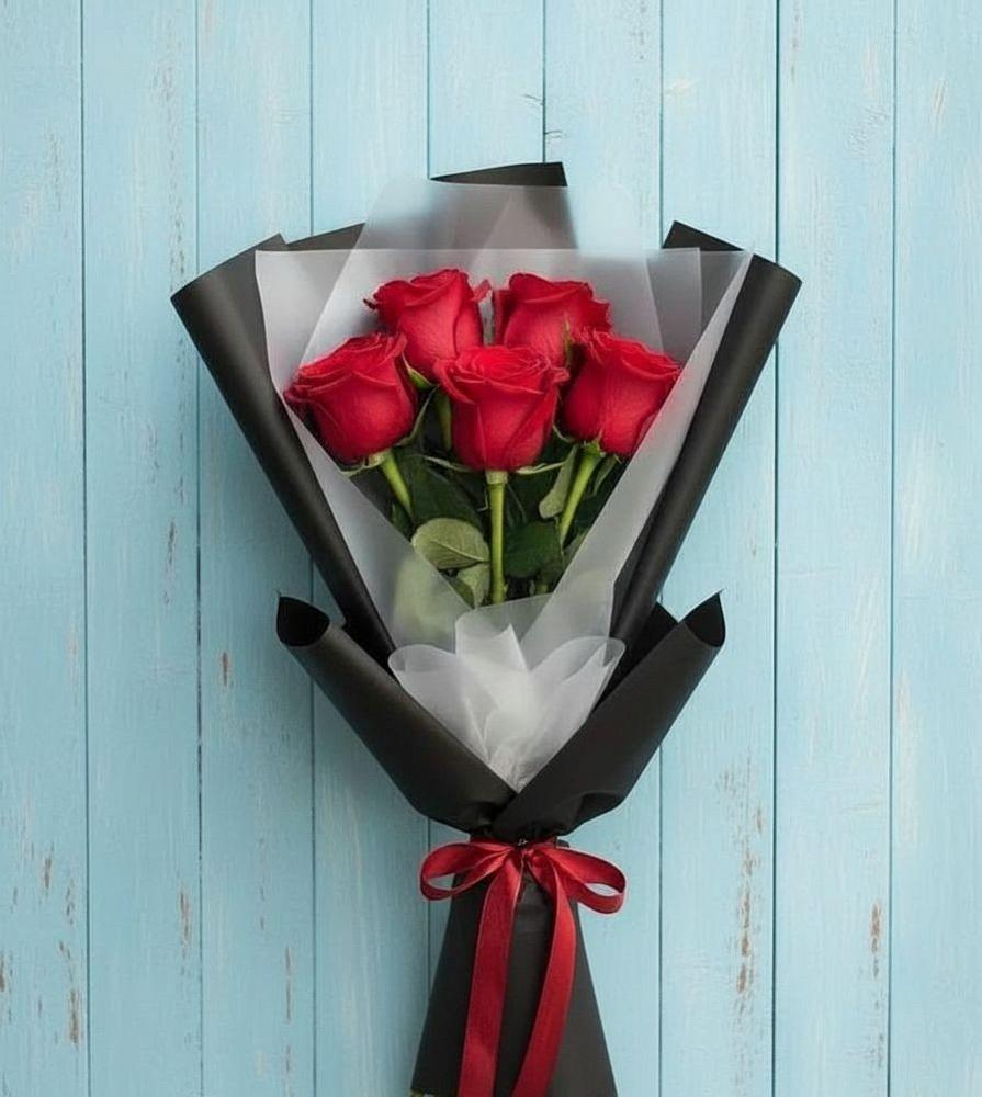 Букет цветов из: Розы в Заворонежском